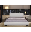 Cool Italian Design PU Leather Queen Bed Frame White
